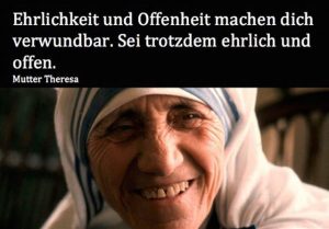 Mutter Teresa Zitat